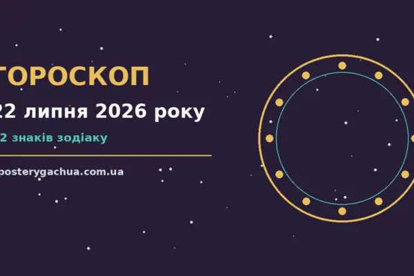 Гороскоп на 22 липня 2026 року: перспективи для 12 знаків для спокійних і точних рішень