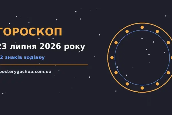 Гороскоп на 23 липня 2026 року: перспективи для 12 знаків для спокійних і точних рішень