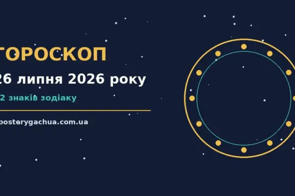 Гороскоп на 26 липня 2026 року: перспективи для 12 знаків для спокійних і точних рішень