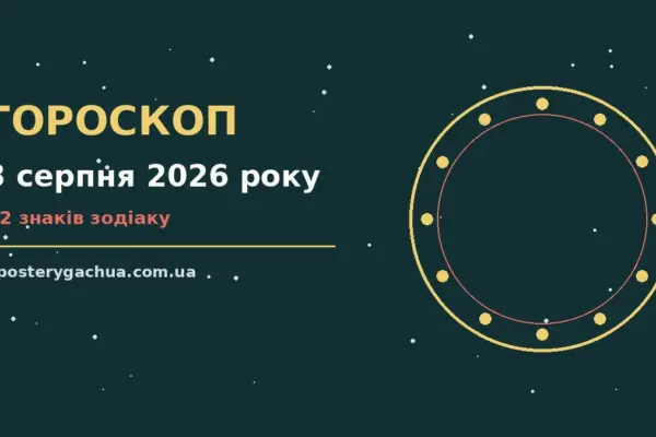 Гороскоп на 3 серпня 2026 року: перспективи для 12 знаків для спокійних і точних рішень