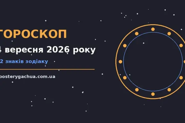 Гороскоп на 4 вересня 2026 року: перспективи для 12 знаків для спокійних і точних рішень