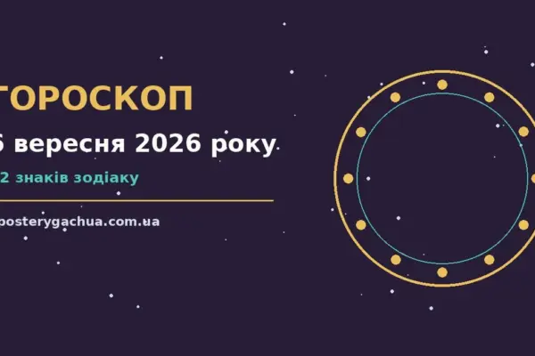 Гороскоп на 6 вересня 2026 року: перспективи для 12 знаків для спокійних і точних рішень