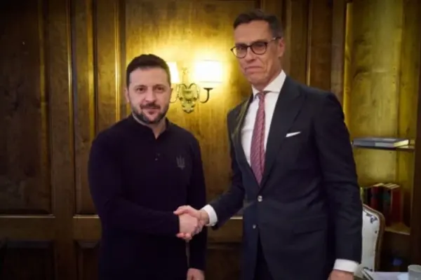 Зеленський після нічних ударів РФ обговорив зі Стуббом і Стере підтримку ППО та F-16